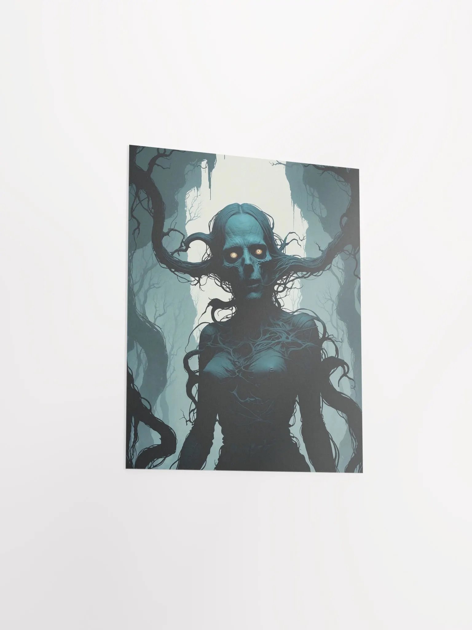 Glowing Eyes Matte Poster product image (31)