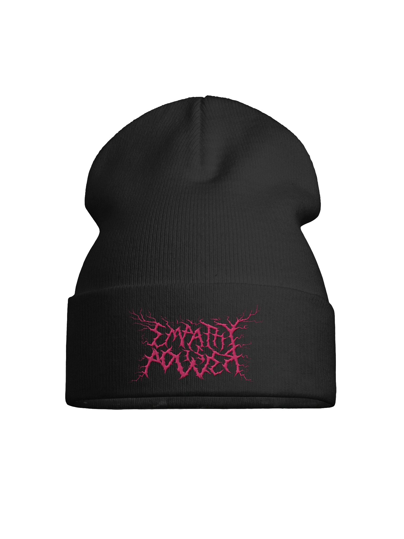 *BRAND NEW* DEATH METAL Empathy is Power Beanie (Pink Design) product image (1)
