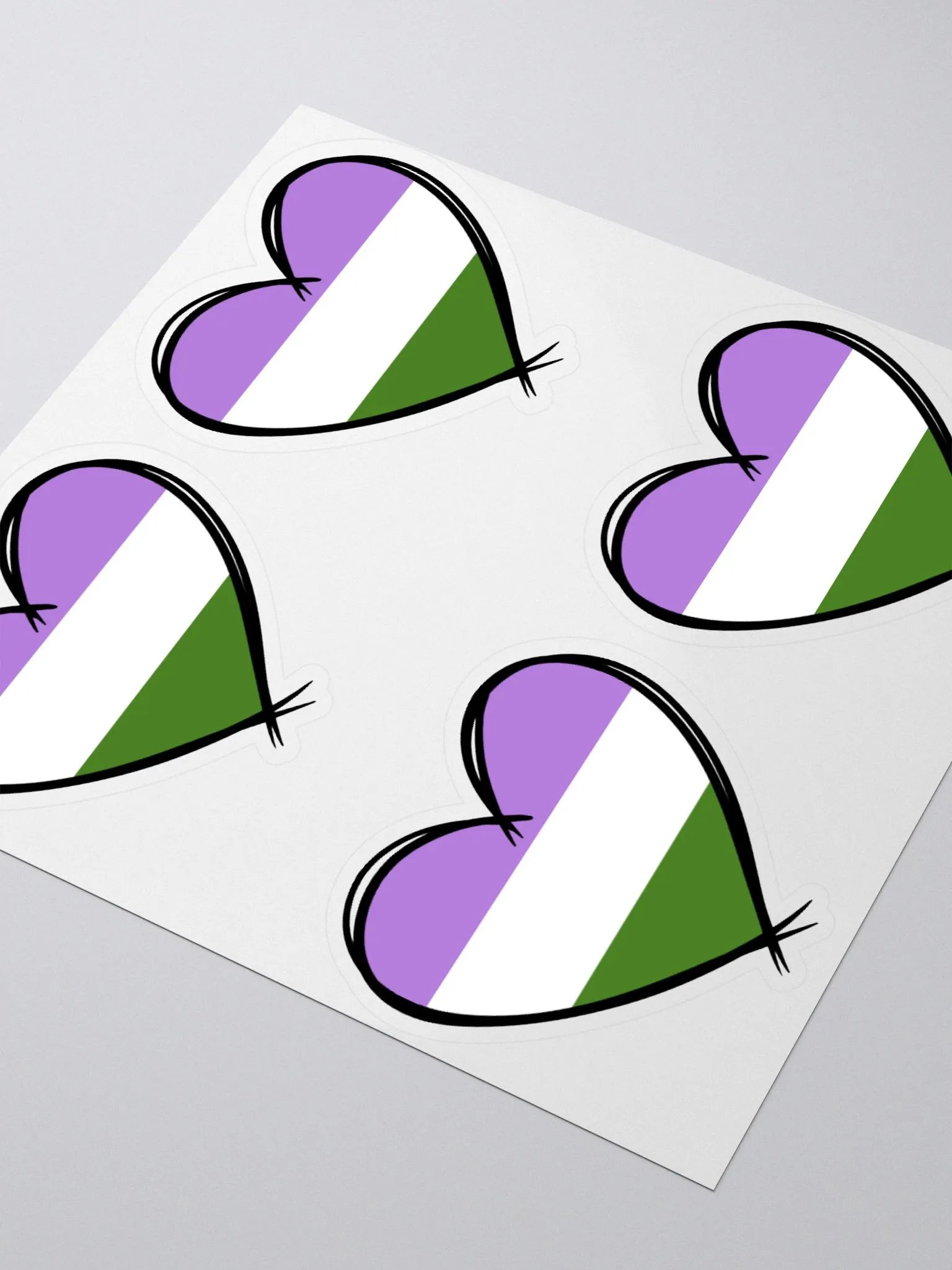 Gender Queer Pride Stickers product image (6)