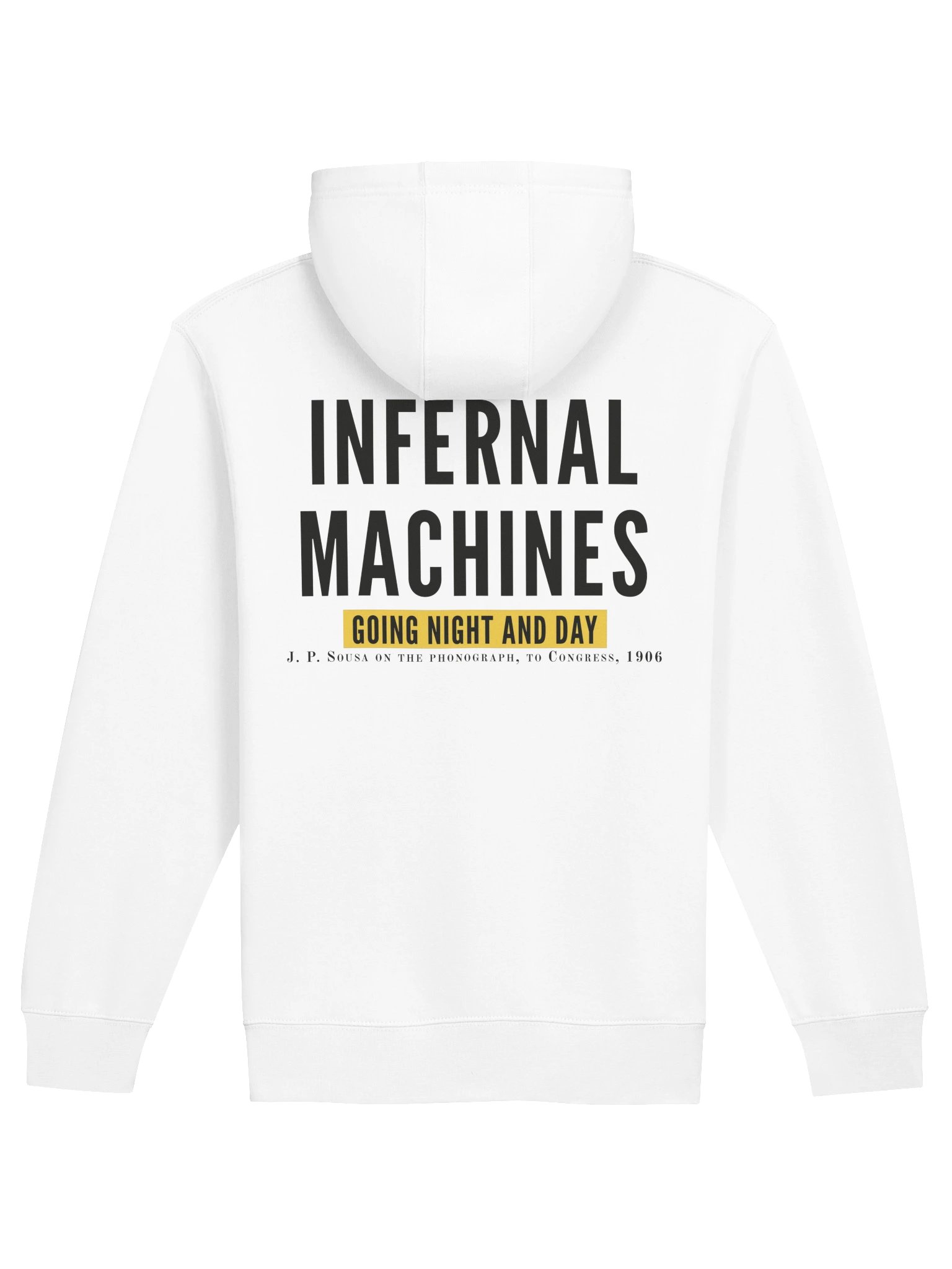 Infernal Machines Zip Hoodie (light colours) product image (1)