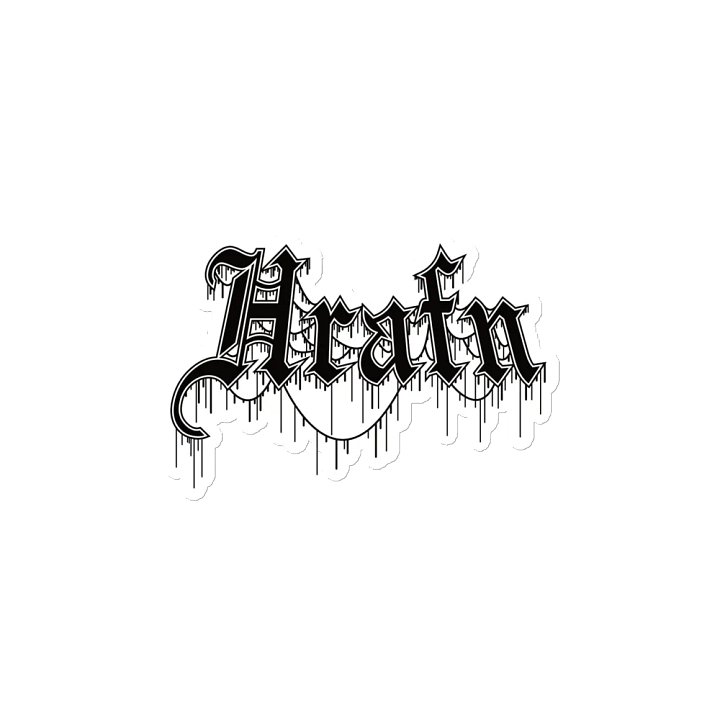 Gothic Hrafn Die-Cut Magnets product image (2)