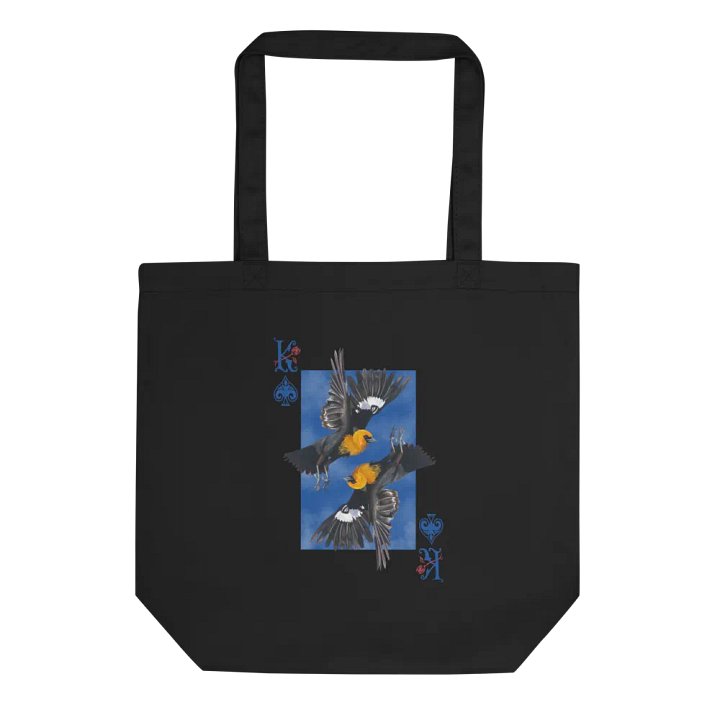 Flock 1 - Yellow-headed Blackbird Tote Bag product image (1)