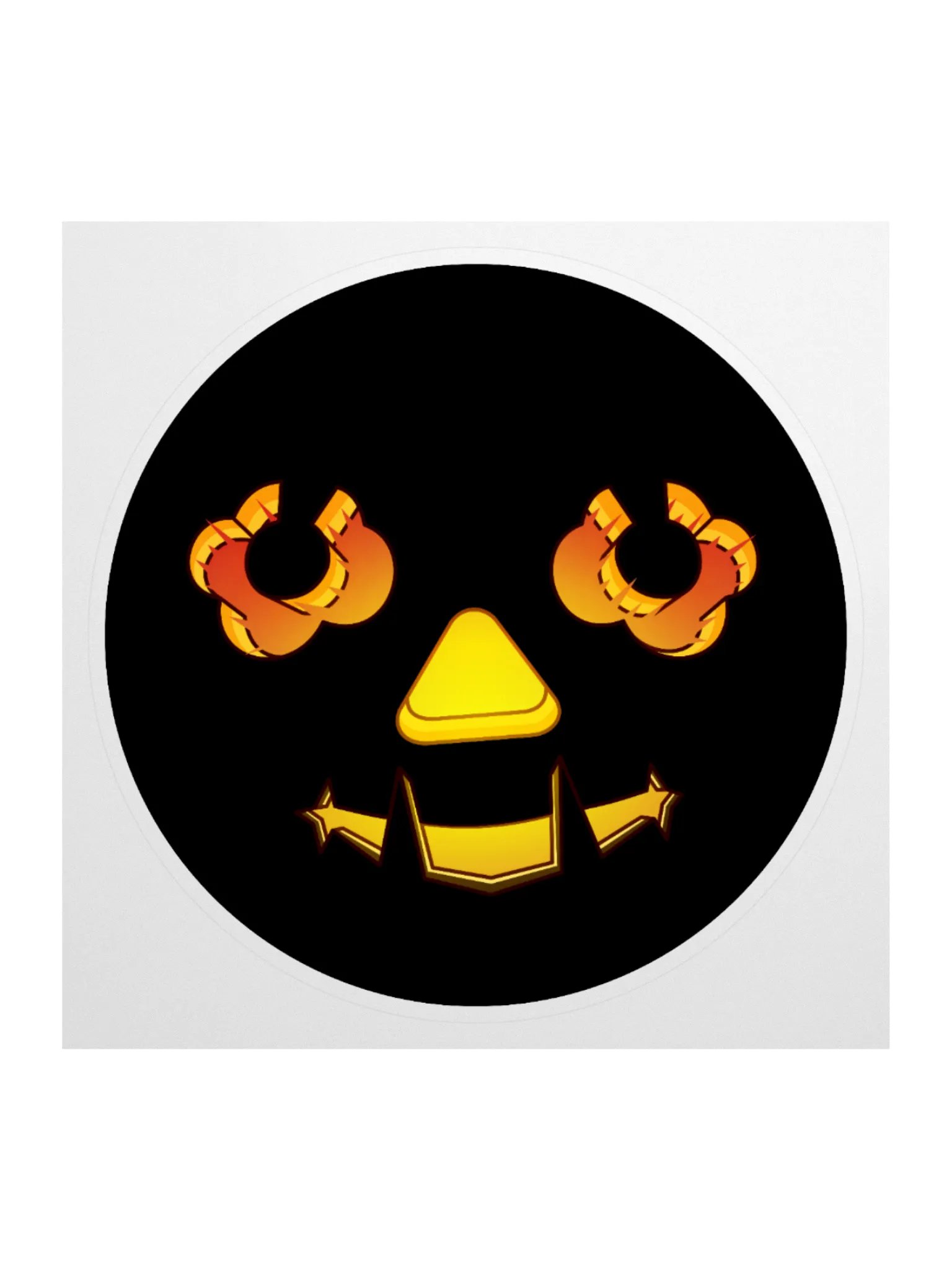 Flame face - Stickers product image (1)