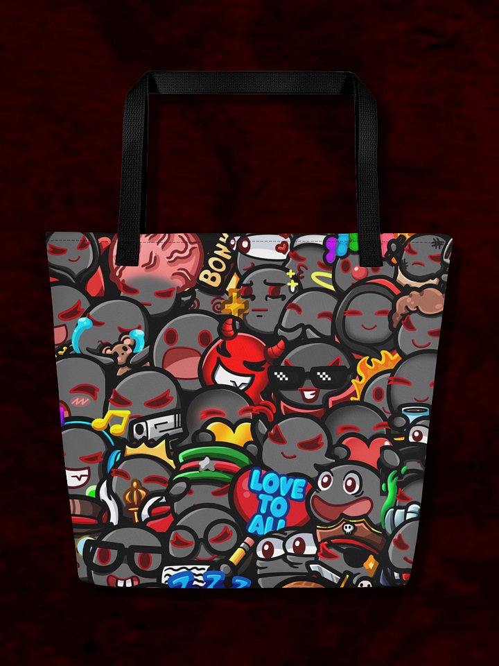 Emote-Tional Support Tote Bag product image (1)