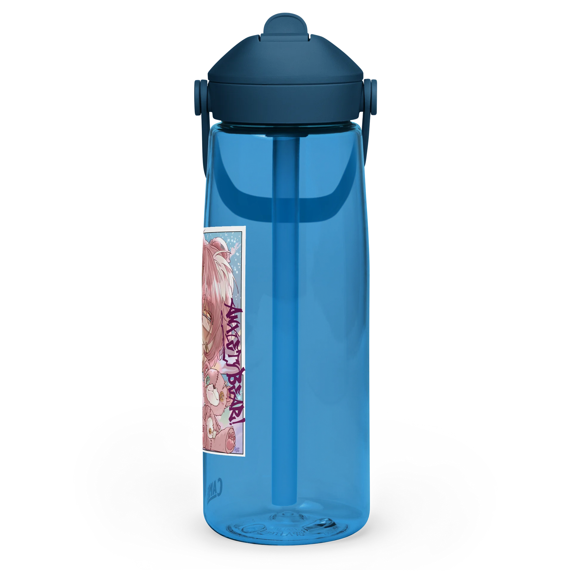 Anxiety Bear Hooman and Teddy Bear Waterbottle product image (3)