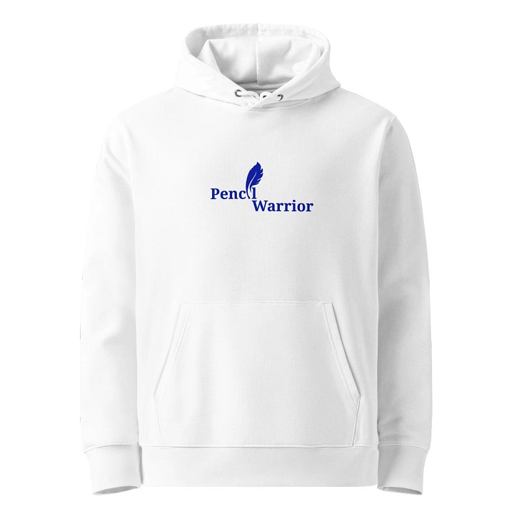 Feathered Pencil Warrior Organic Hoodie product image (1)