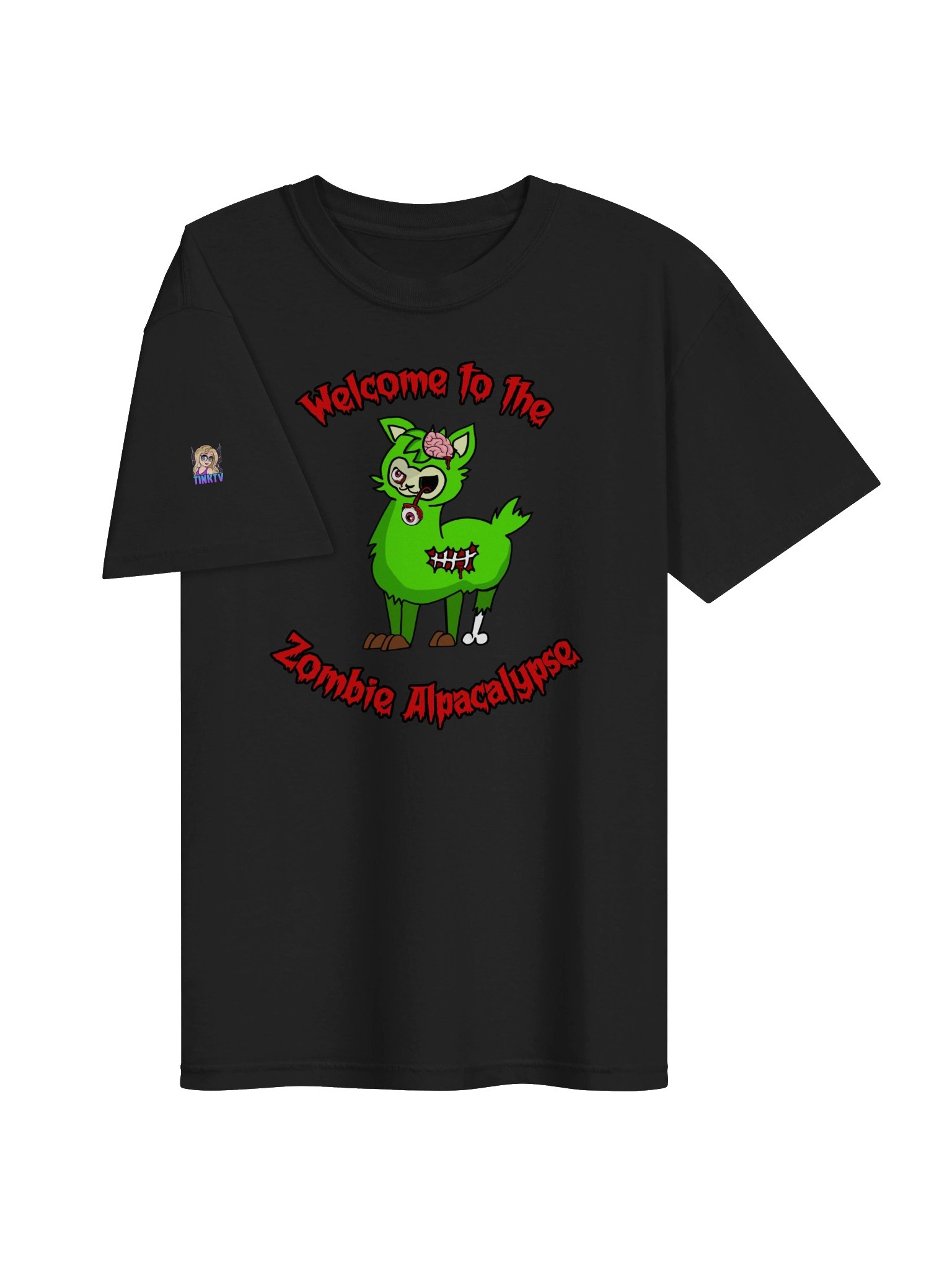 Zombie Alpacalypse T-shirt product image (21)