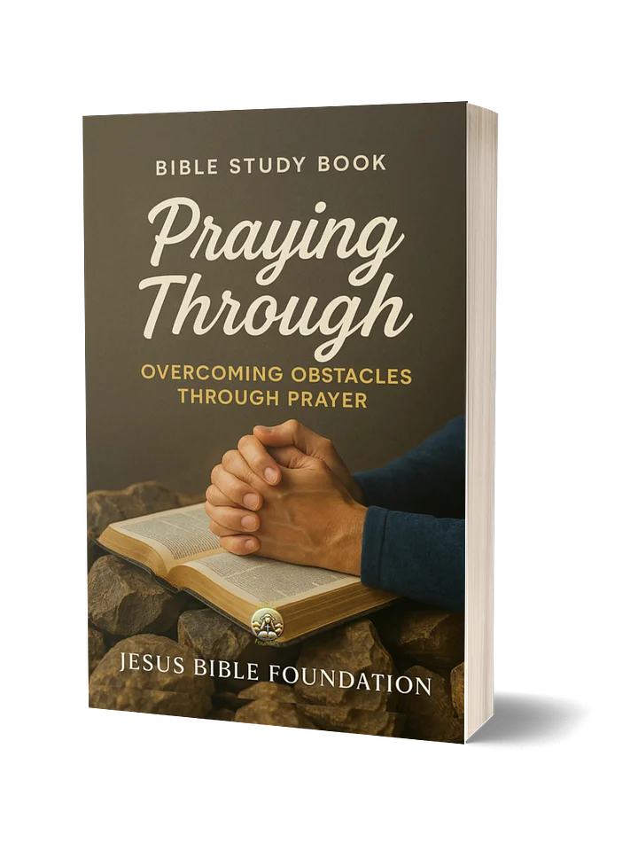Bible study book Praying Through: Overcoming Obstacles through Prayer product image (1)