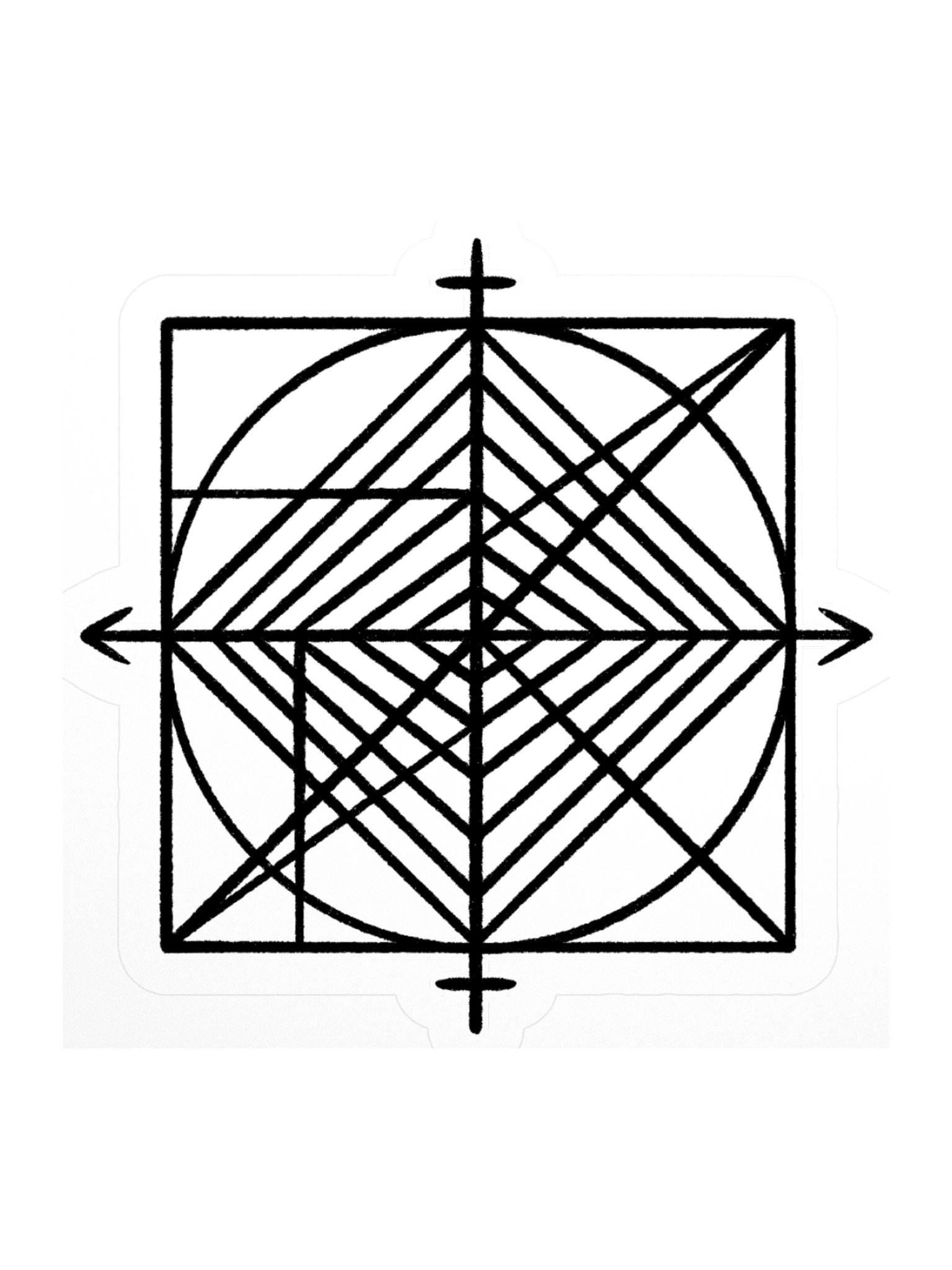 Protection Sigil Sticker product image (1)