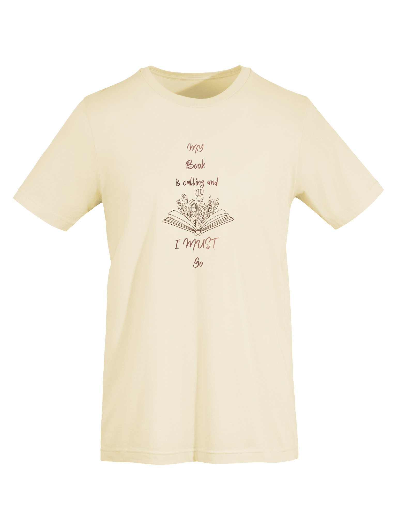 My Book Is Calling and I Must Go Tee product image (26)