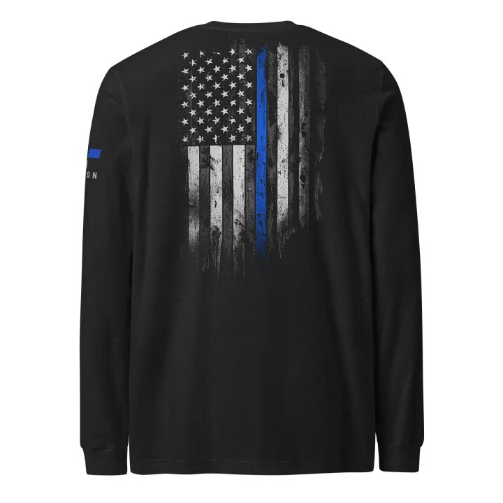 Thin Blue Line Flag 3.0 Long Sleeve product image (1)