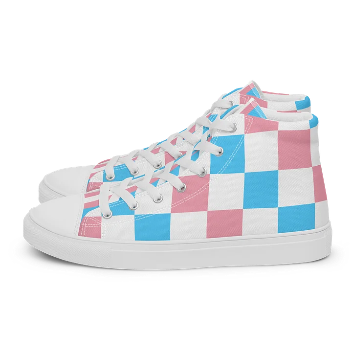 Trans Checkered Sneakers (US Women's Sizes) product image (1)