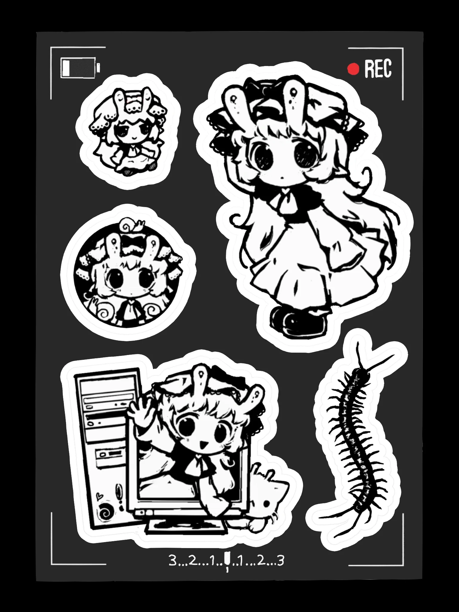 Anamolly Sticker Sheet product image (1)