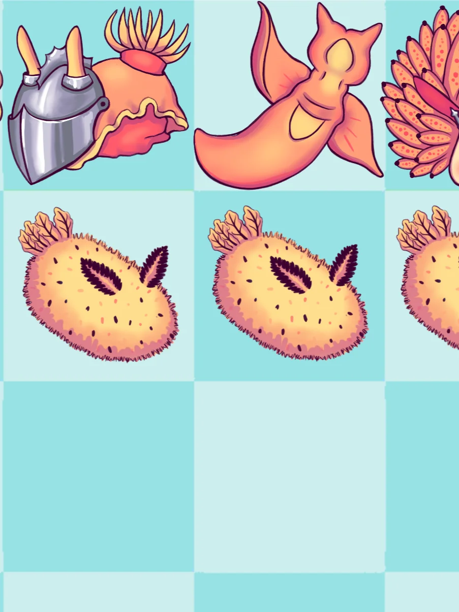 FREE Sea Slug Digital Chess Set! (png images) product image (7)