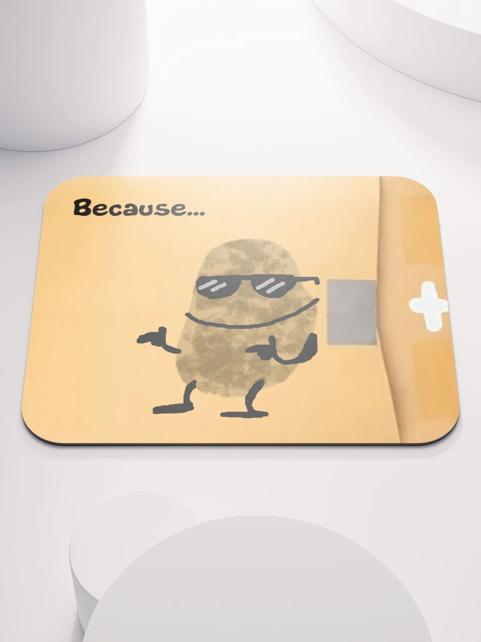 Because... Arlyn has no mouse pad. product image (1)