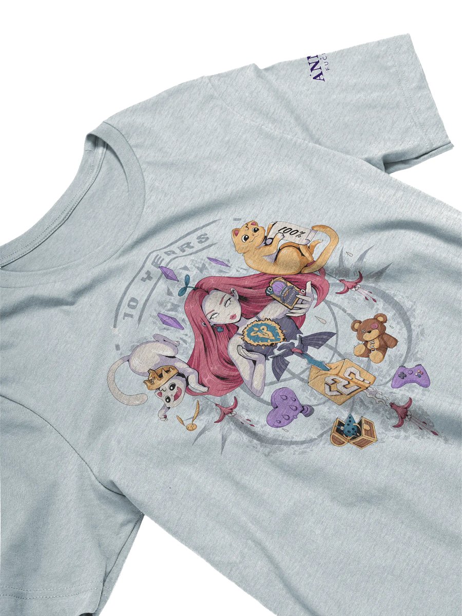 Anniversary Tee (Light Blue) product image (4)