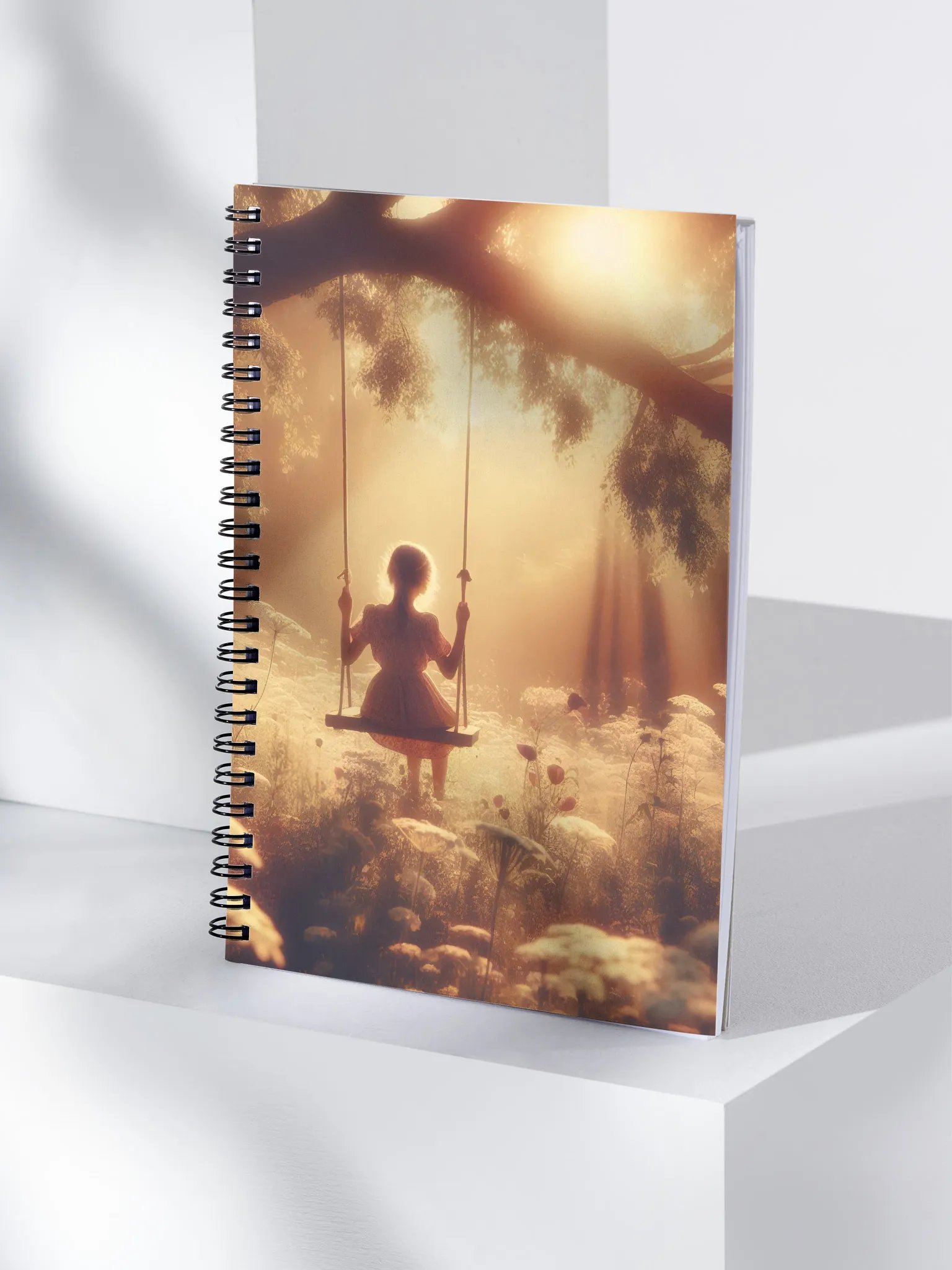 Sunday Swing Spiral Doted Notebook product image (4)