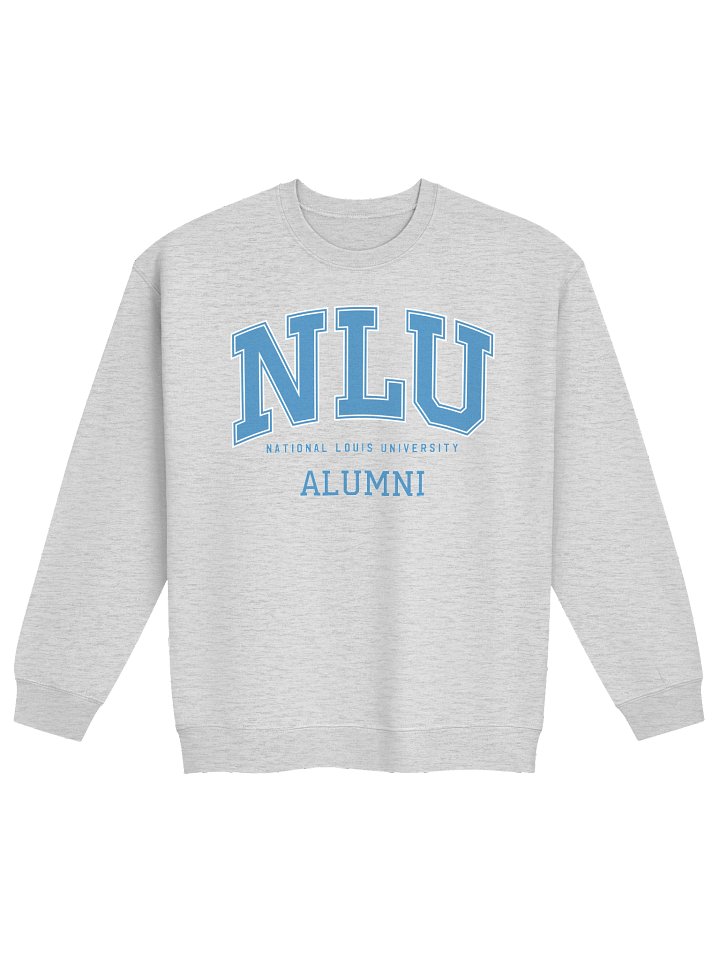 NLU Alumni Collegiate Crewneck Sweatshirt - Ash gray product image (1)