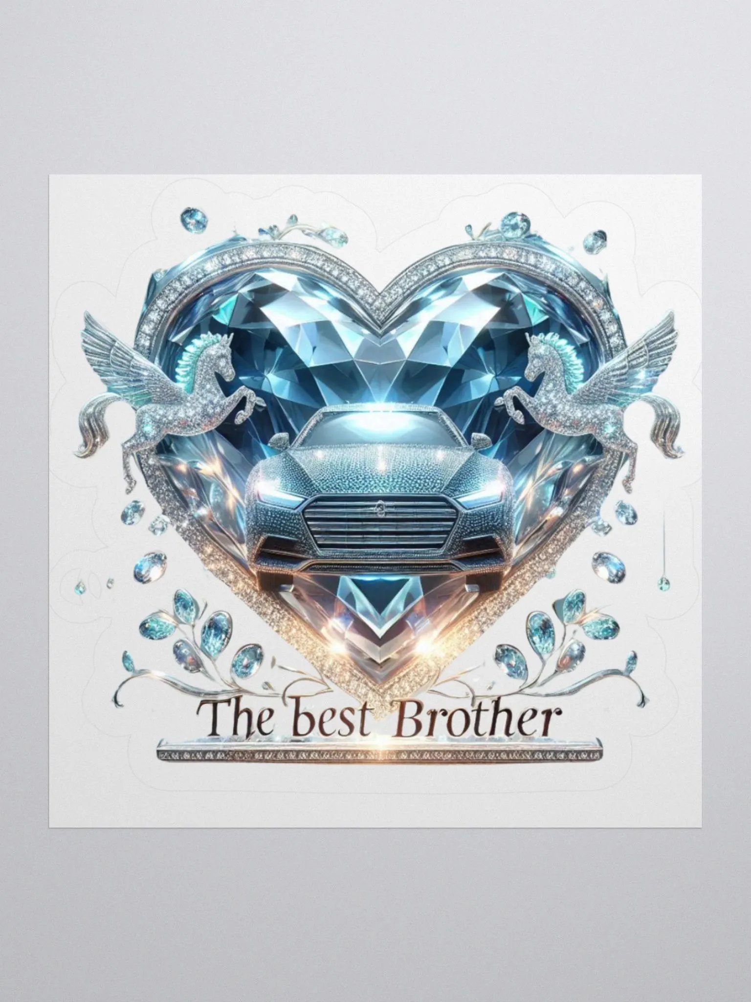Brother's Appreciation Heart Sticker product image (1)