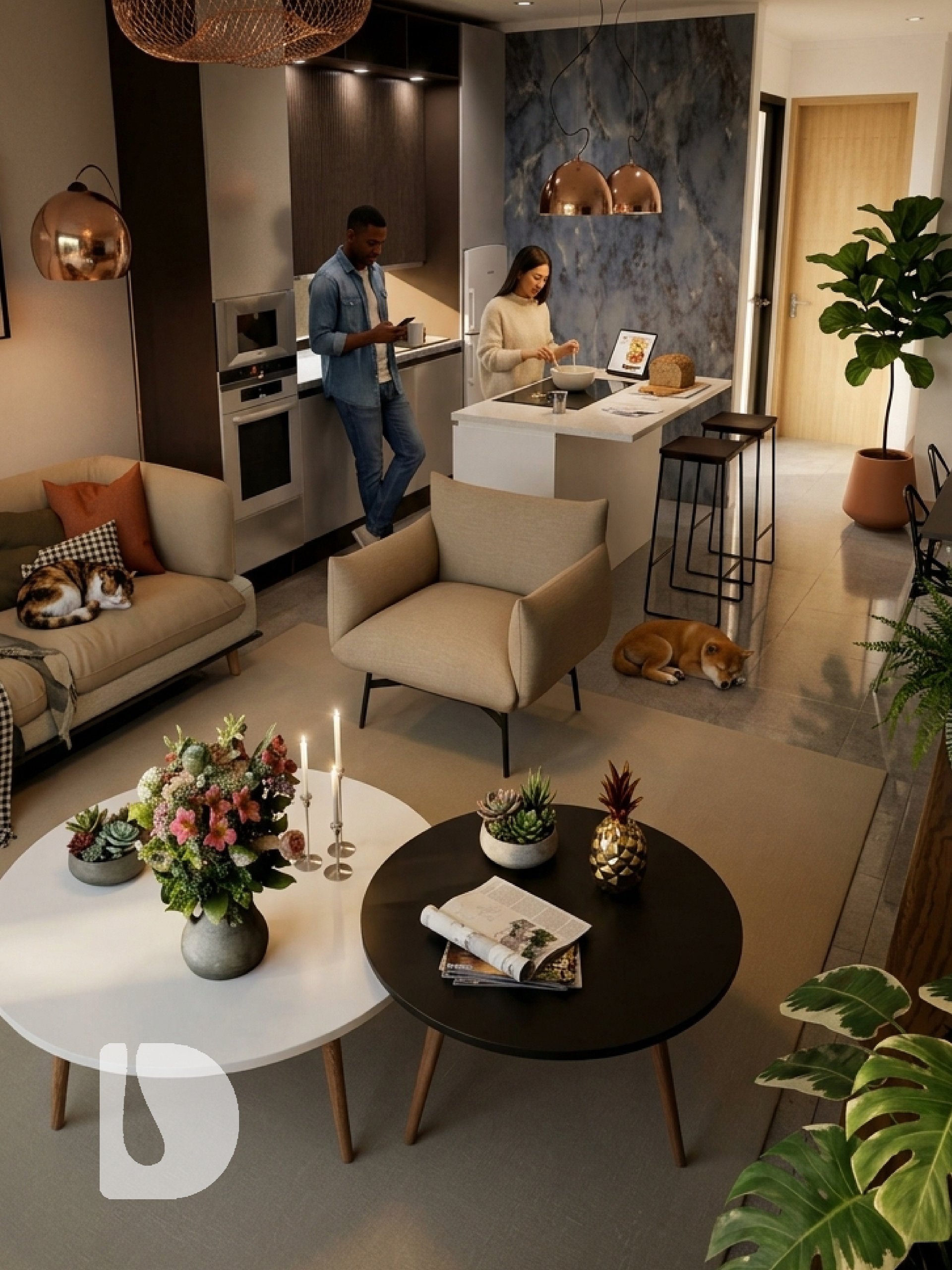 Interior Design – 5-Storey 7-Unit Apartment Block | DA62301A product image (3)