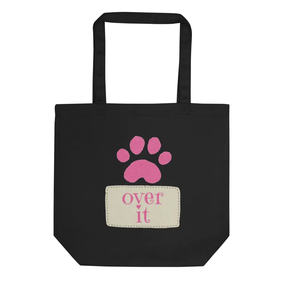 Over It Paw Tote Bag product image (1)
