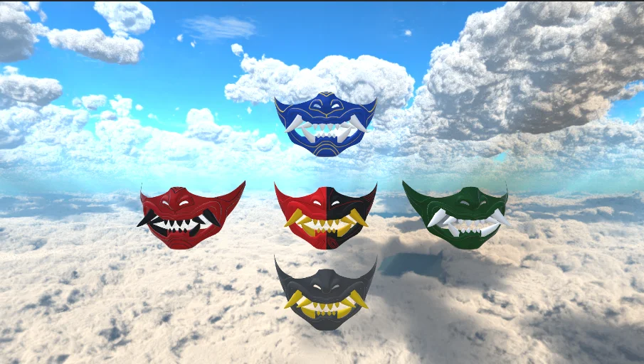 Oni Mask : Japanese Demon Warrior product image (1)