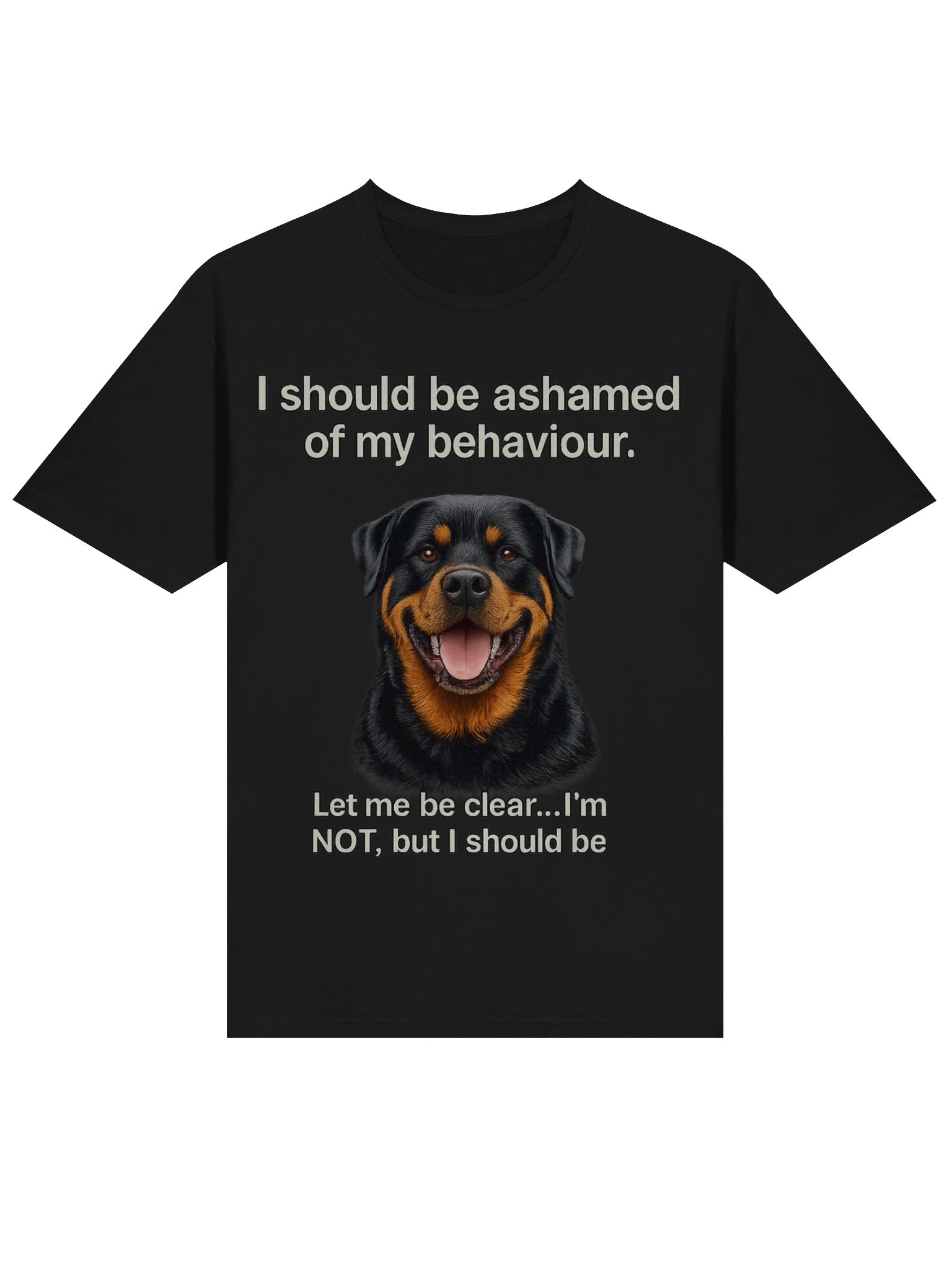 Ashamed Rottweiler Tee product image (3)