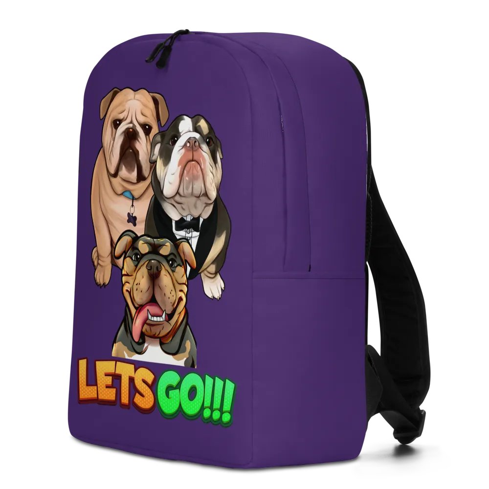 Straightedge Monster Let's Go!!! Backpack product image (12)