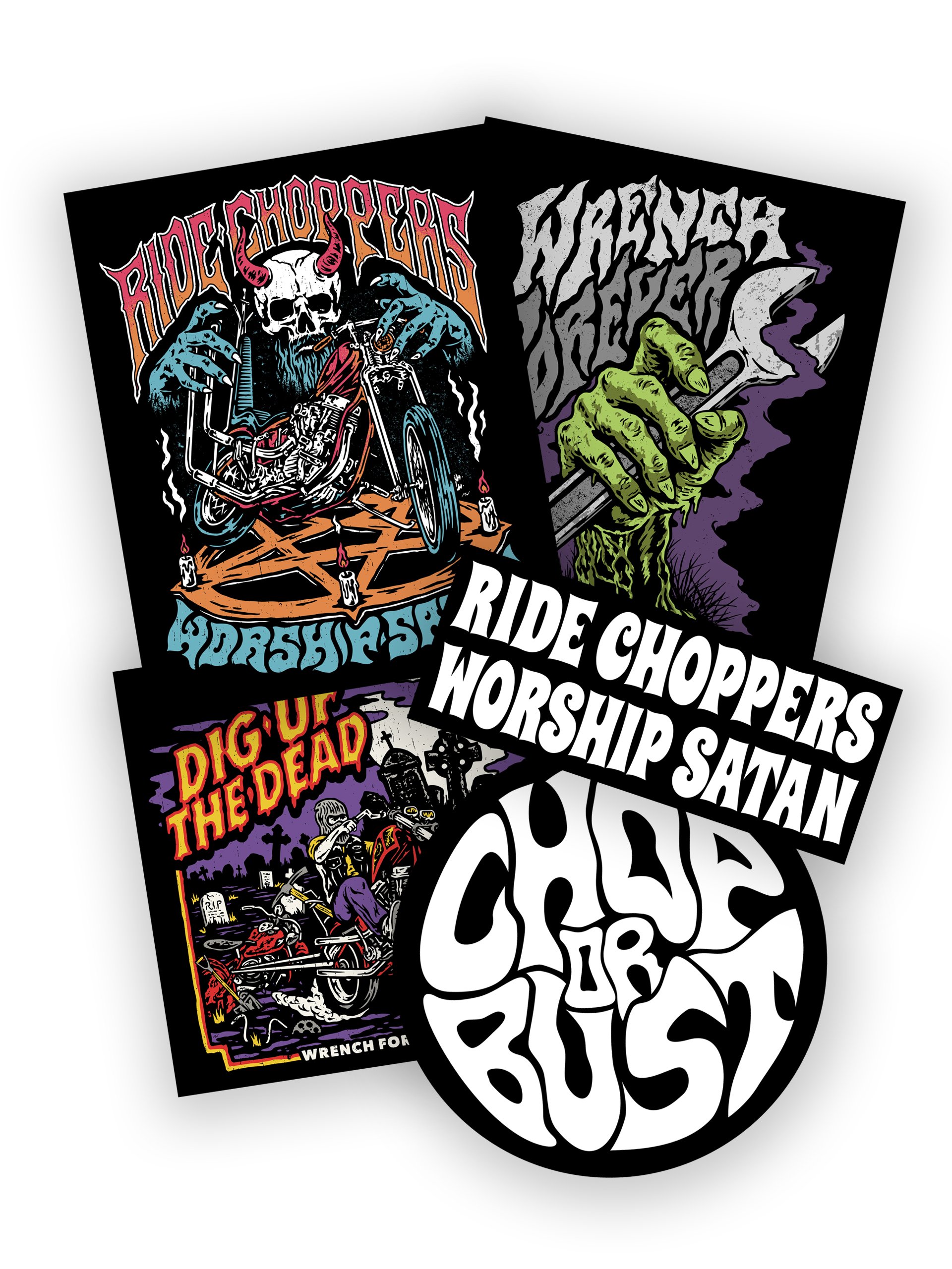 Chopper Sticker Pack product image (1)