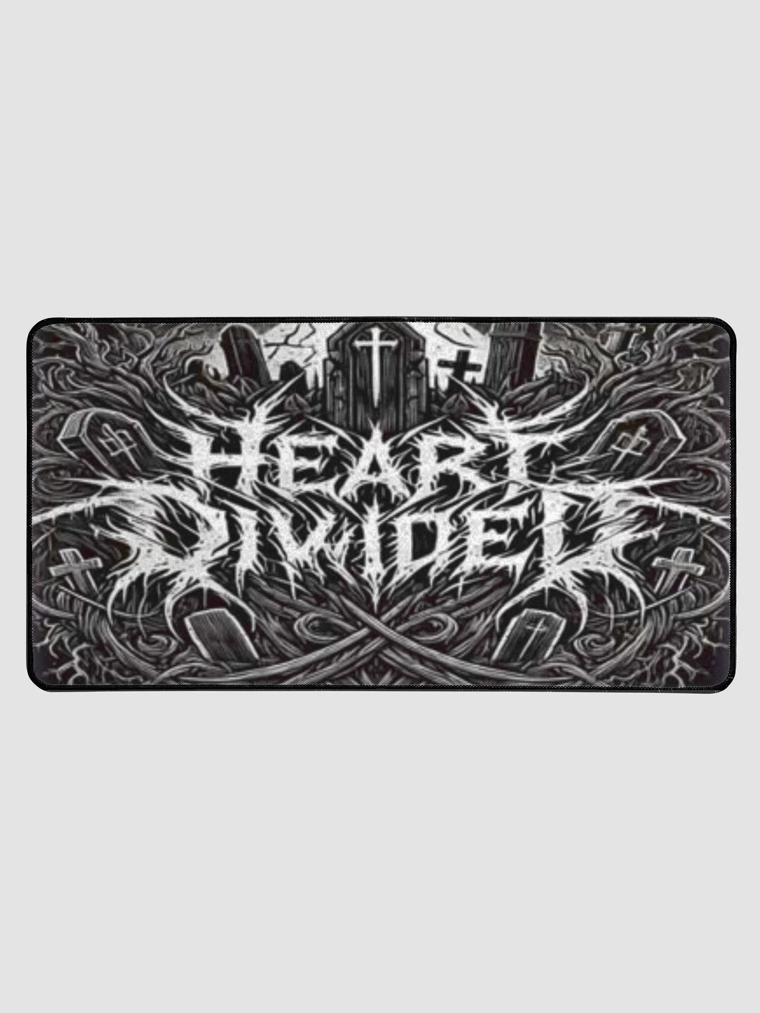 Graveyard Logo Desk mat product image (1)