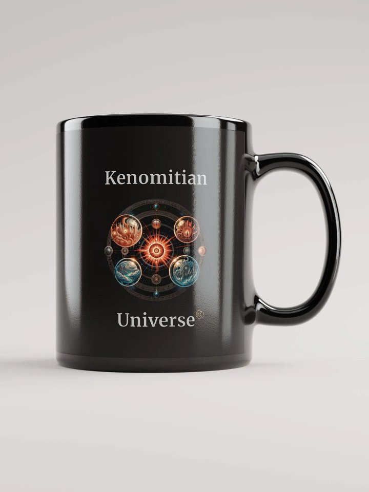 Kenomitian Universe | Black Glossy Mug product image (1)