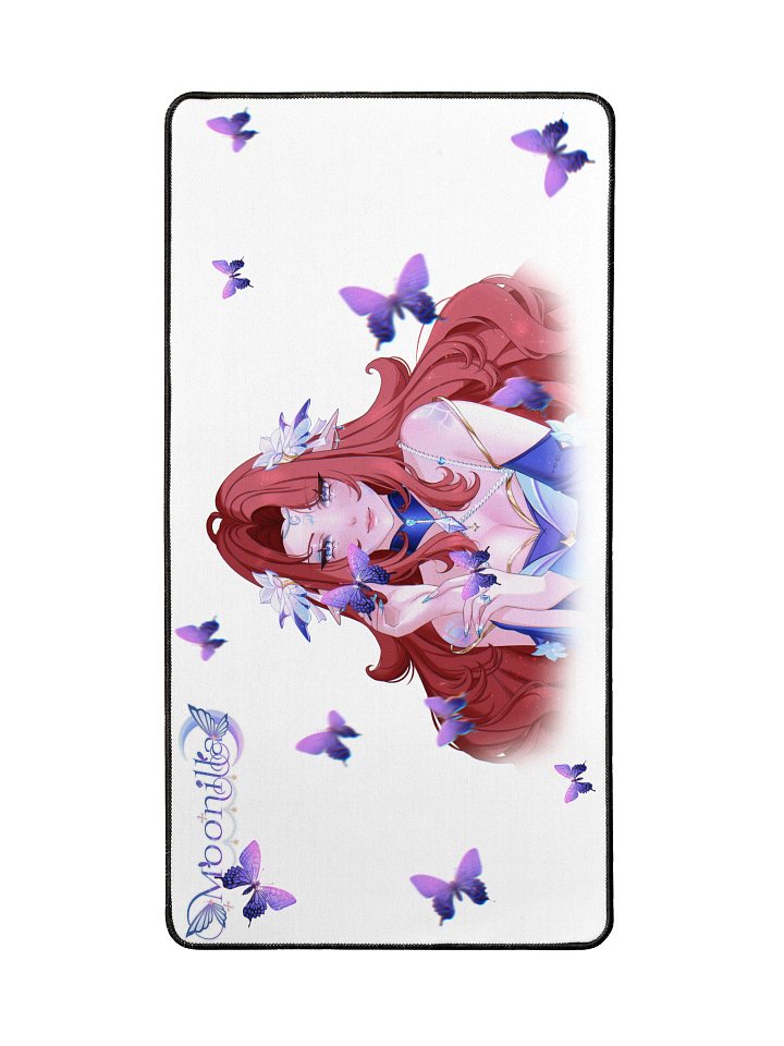 Moon Mermaid Butterfly Desk Mat product image (2)