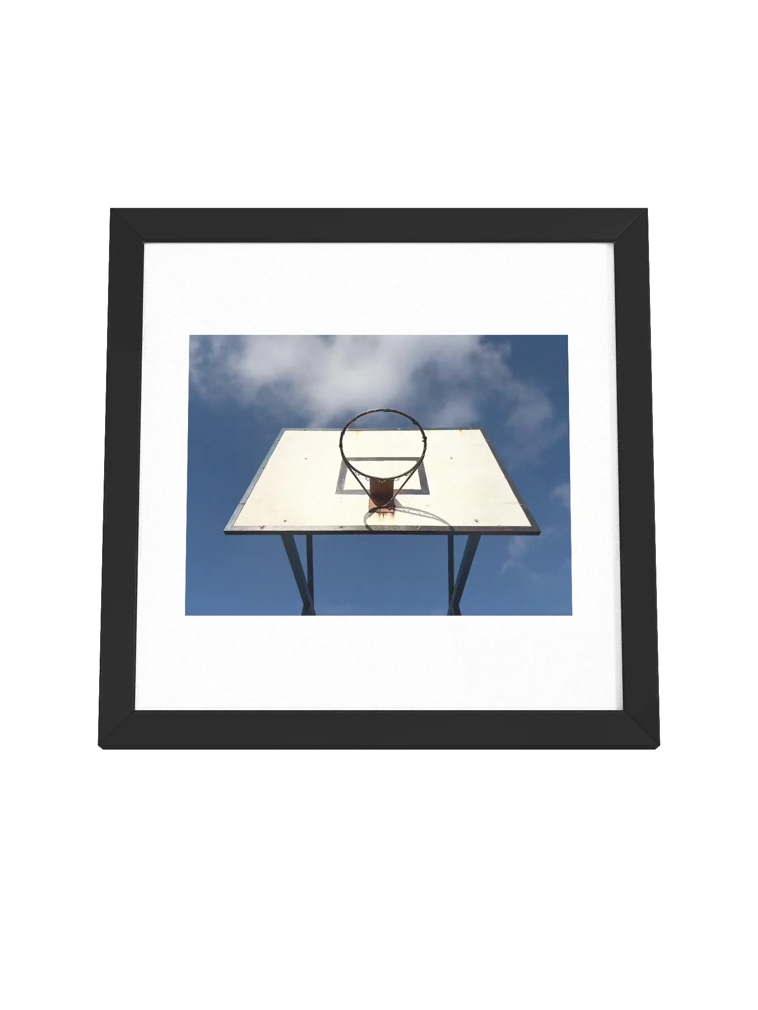 Basketball Hoop Framed Art Print product image (11)