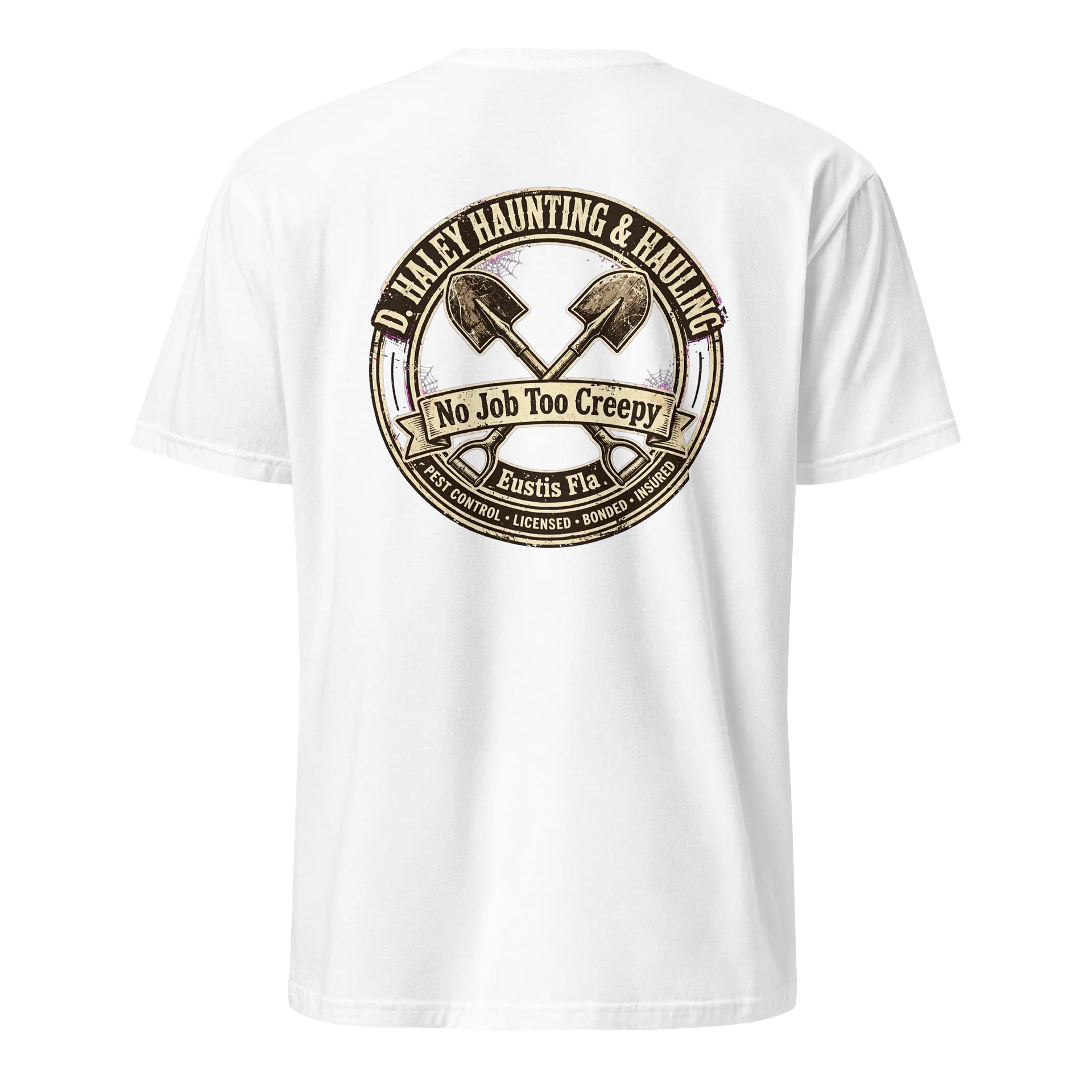 D Haley Haunting and Hauling Crossed Shovels Tee product image (5)