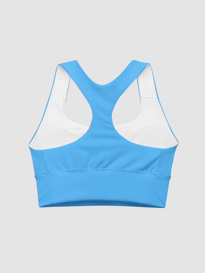 Longline Sports Bra - Aqua product image (2)