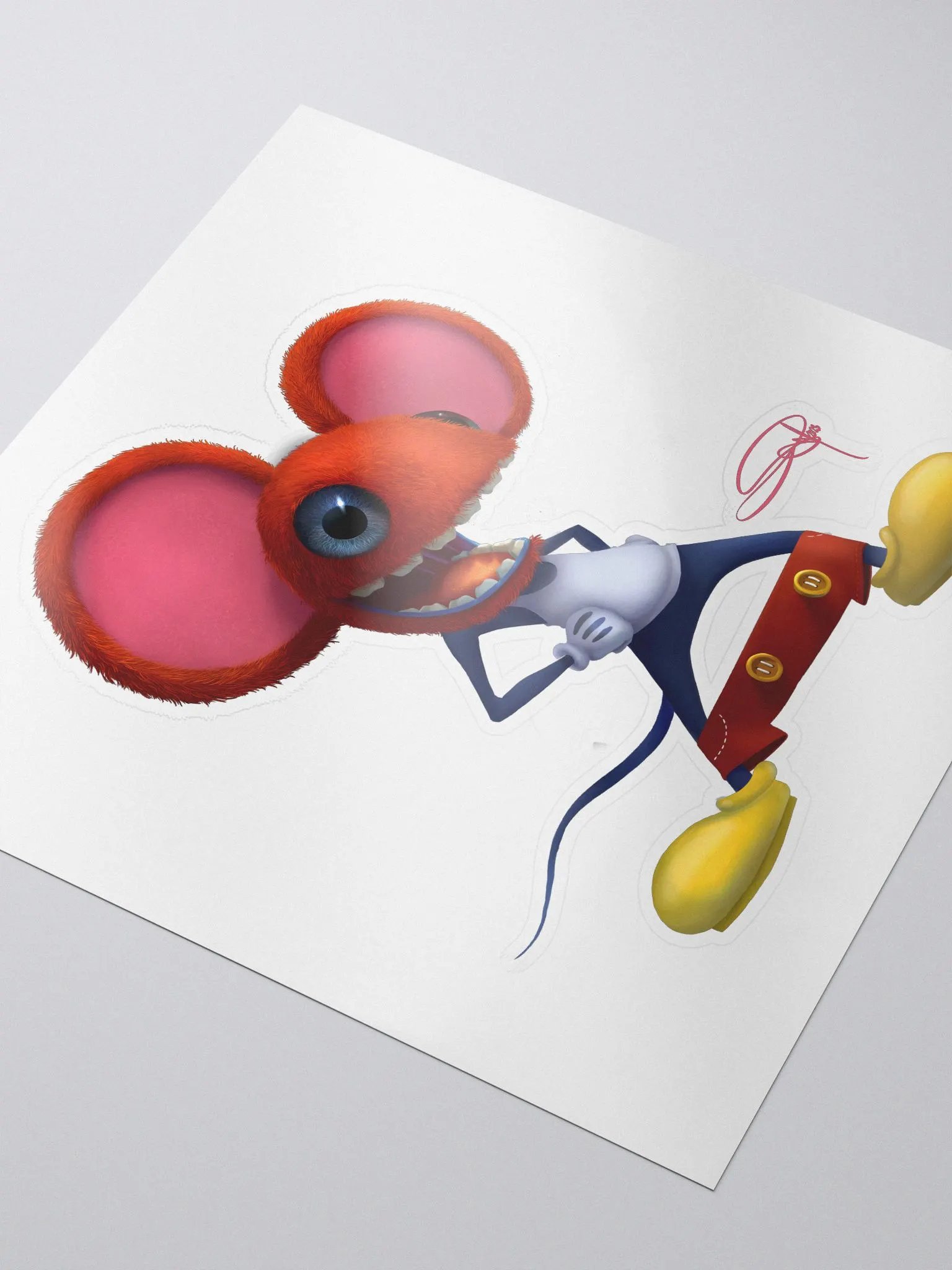 Dead Mickey Mau5 Sticker product image (3)