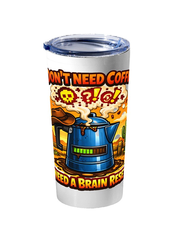 UnspokenMinds: Need a Brain Reset Tumbler product image (2)