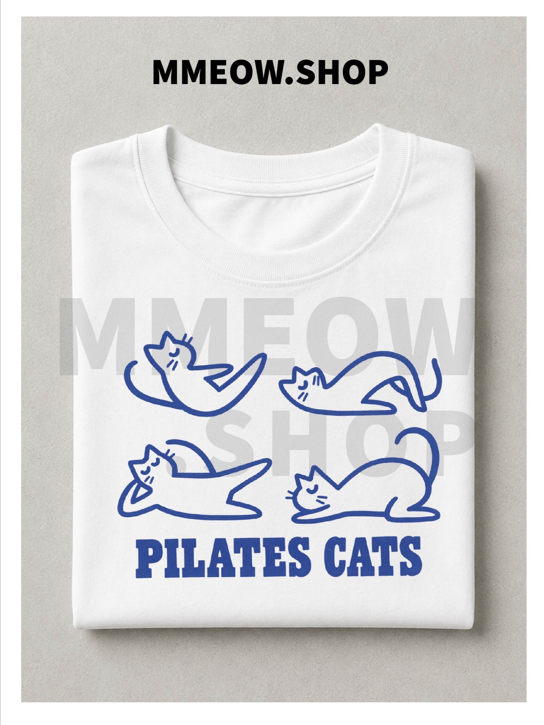 PILATES CATS T - SHIRT PRINTED product image (105)