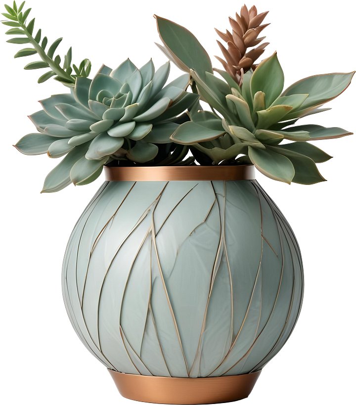 Collection: Gatsby Grace – Art Deco Arrangement PNG product image (1)