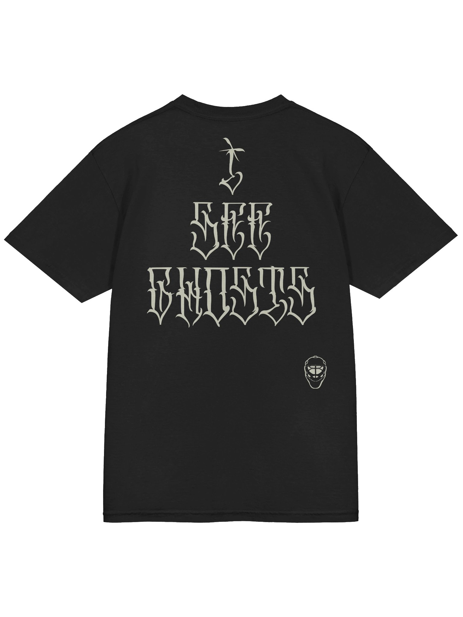 I SEE GHOSTS Ivory Tee product image (4)