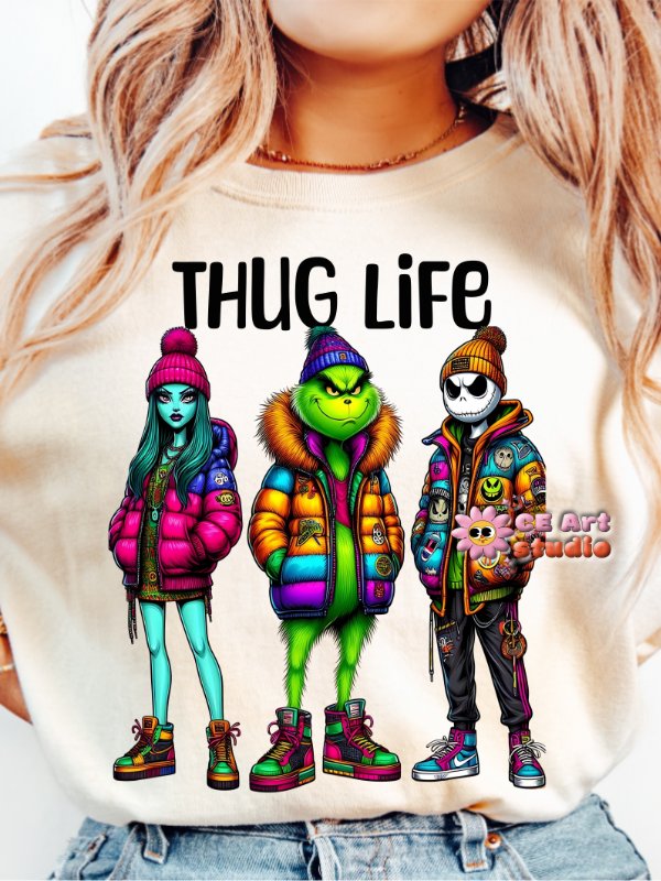 Nightmare Thug Life PNG Design product image (2)