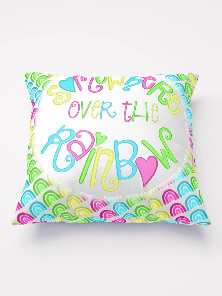 Somewhere Over the Rainbow pillow product image (1)