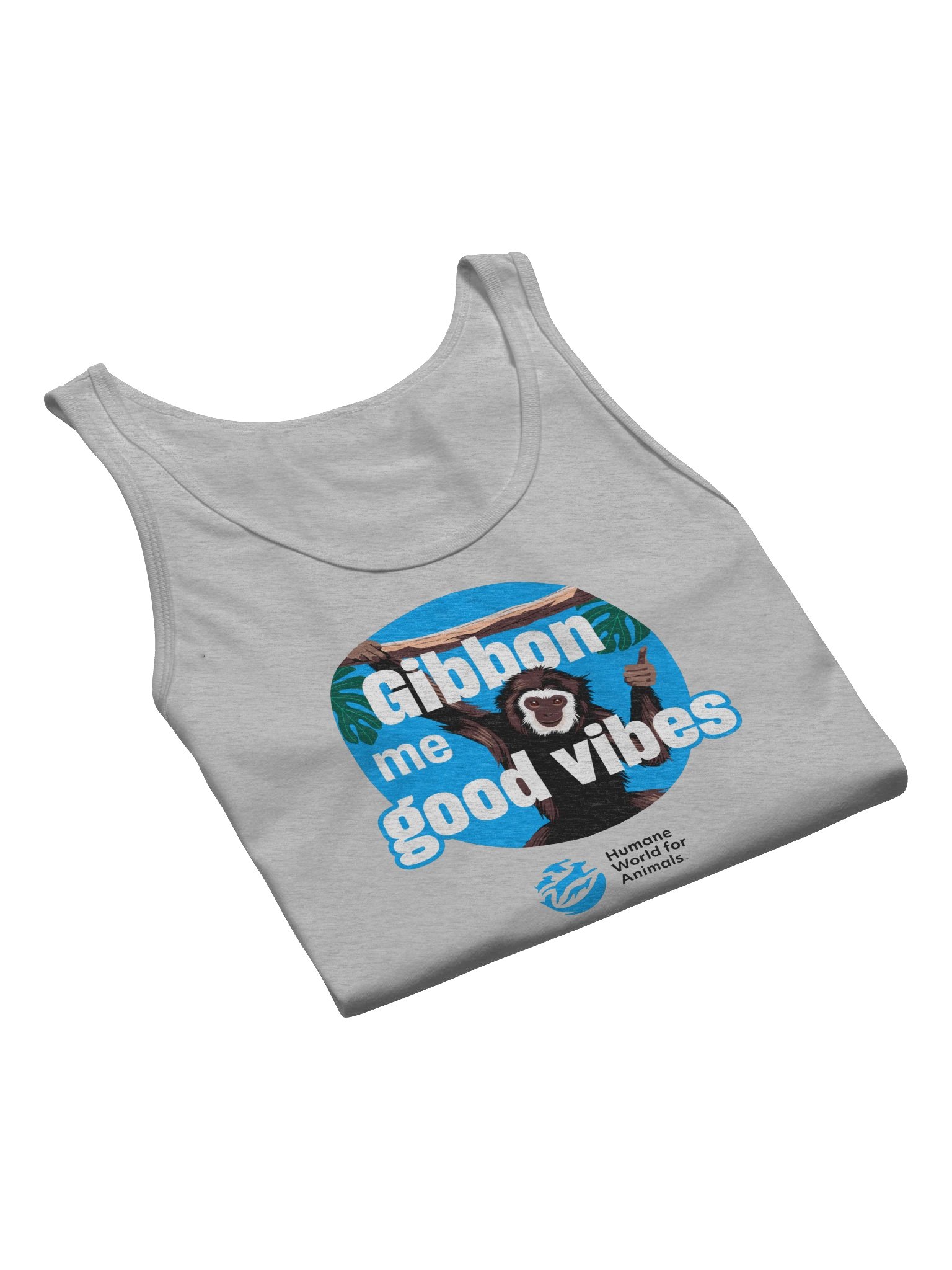 Gibbon me good vibes - Tank top product image (7)