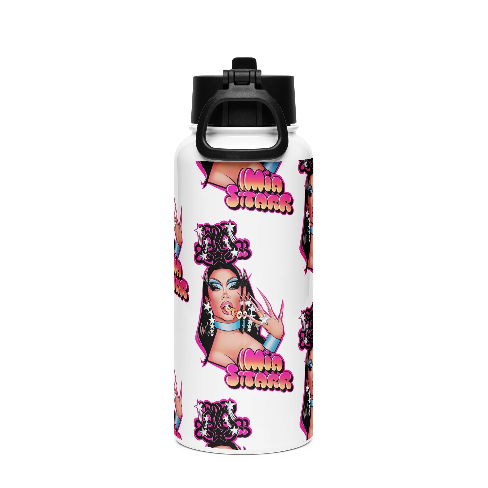 Thirsty B*tch Water Bottle (White) product image (2)