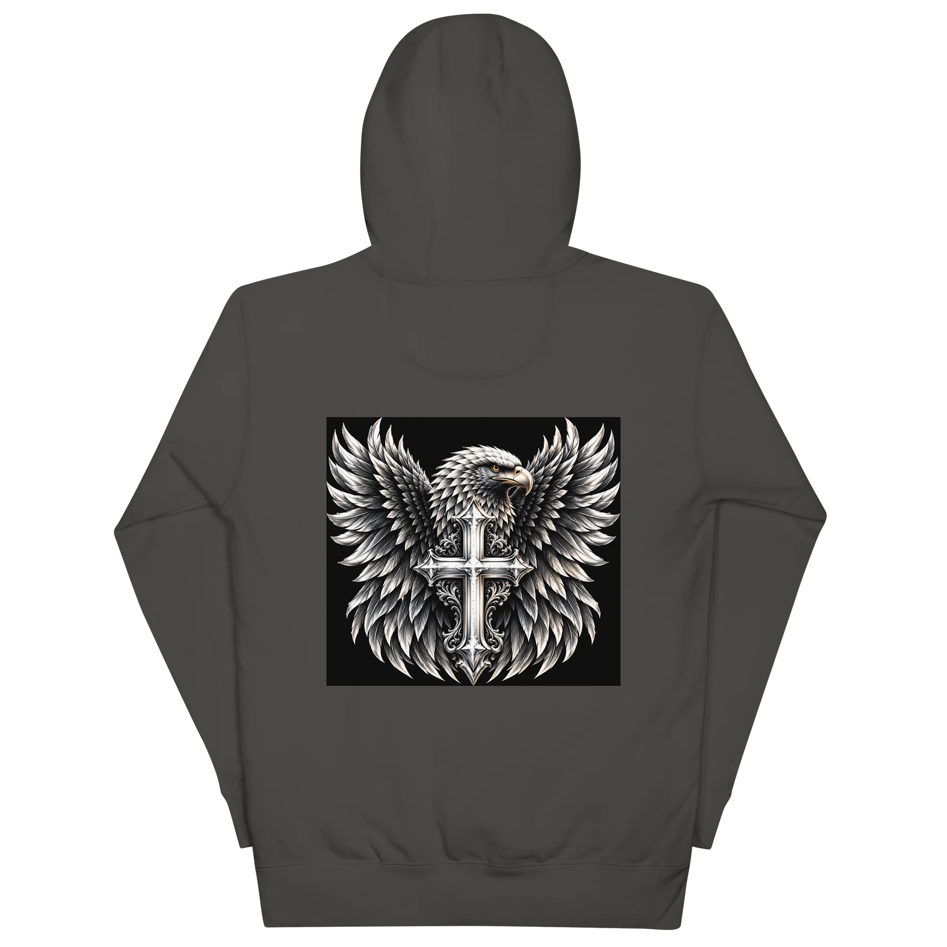 Ornate Gothic Cross Hoodie product image (5)