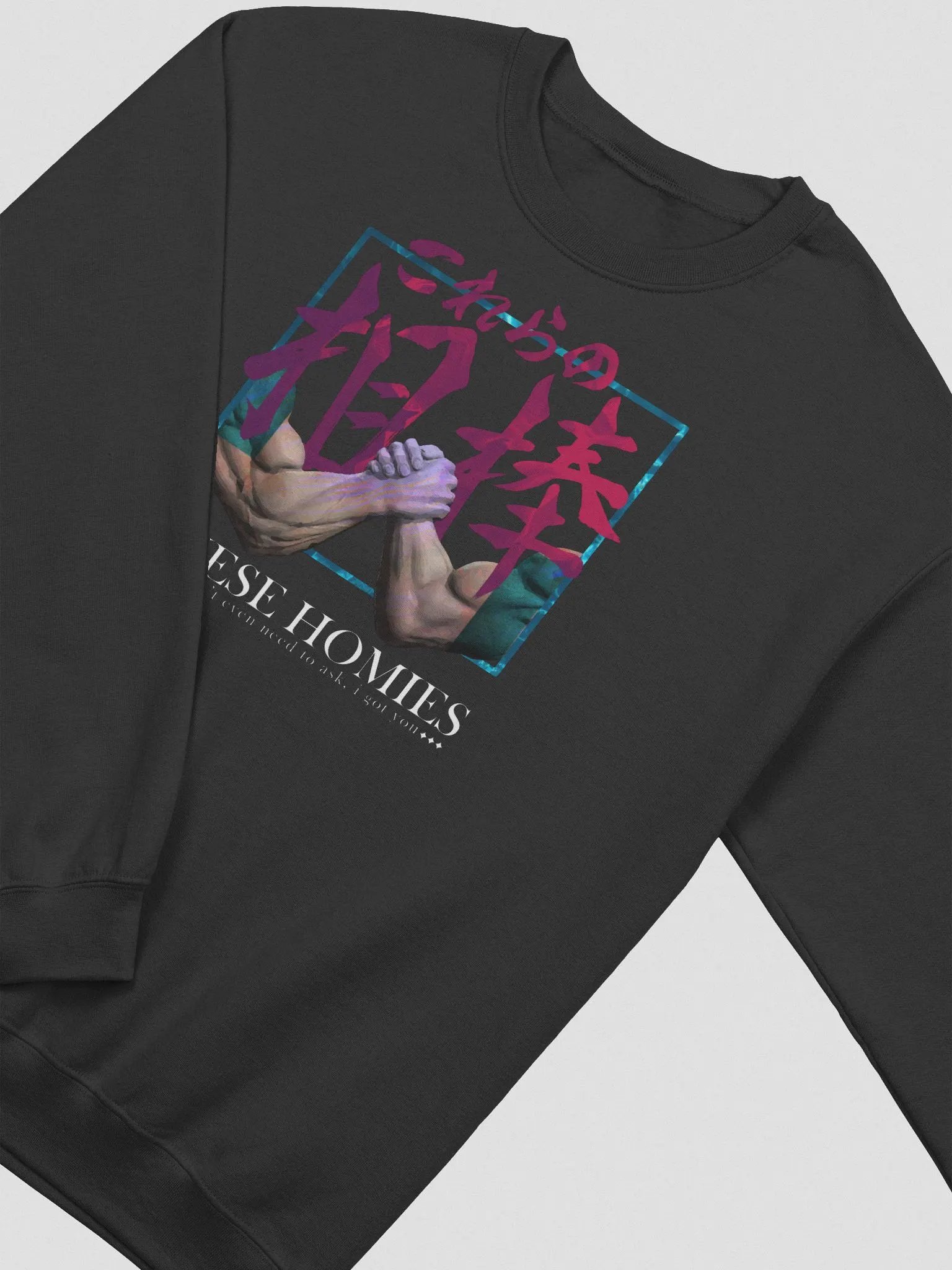 These Homies Crewneck (Black + Grey) product image (2)