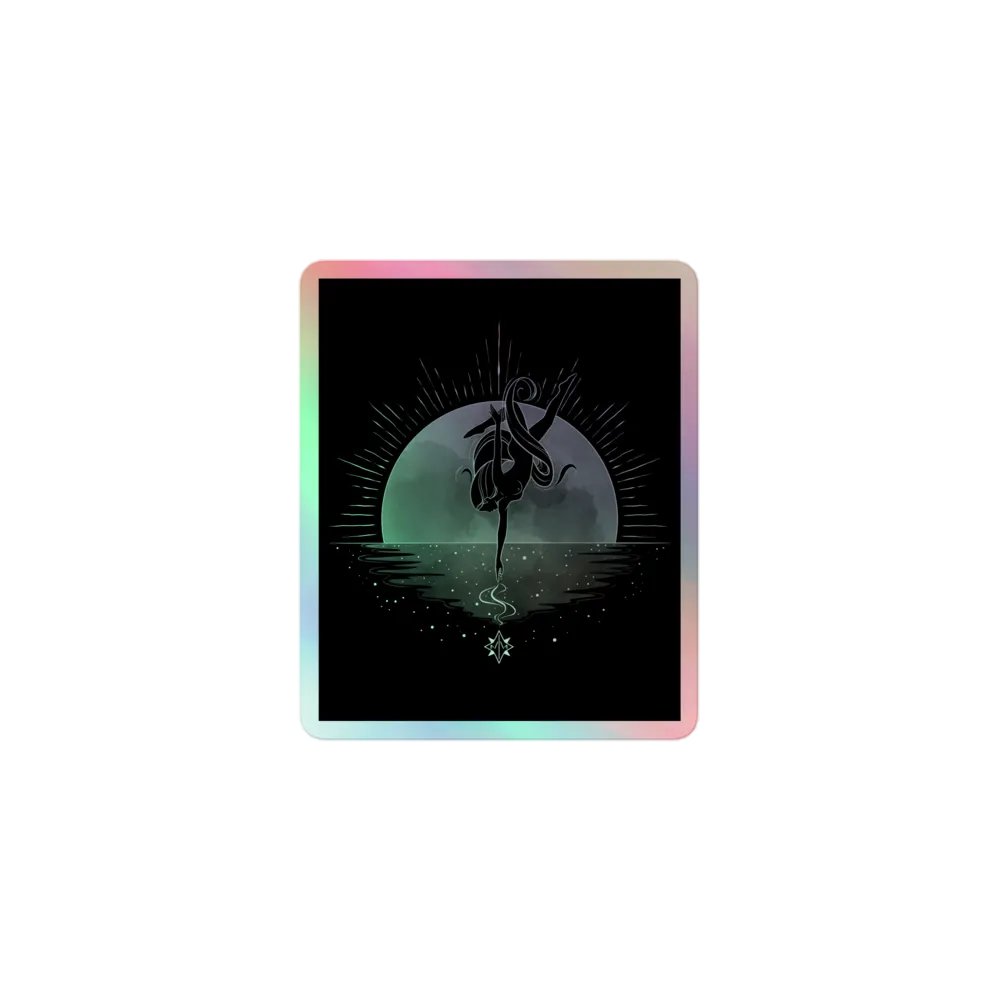 𝖓𝖊𝖗𝖊𝖎𝖉𝖆 holographic sticker product image (1)