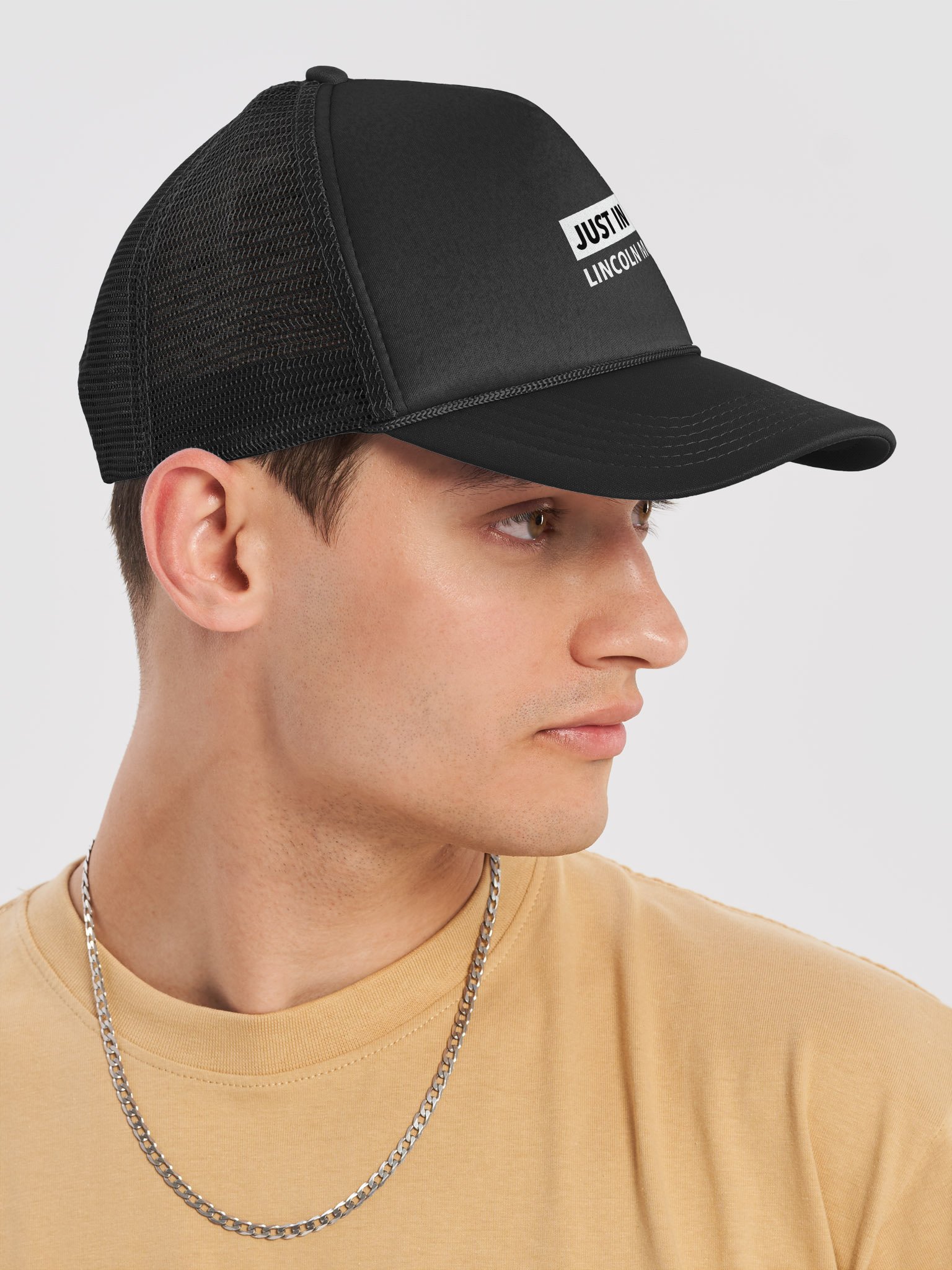 Enclave76 JUST IN CASE Trucker Hat product image (6)