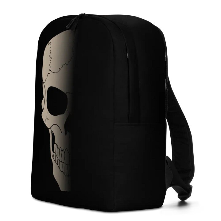 Faded skull backpack product image (2)
