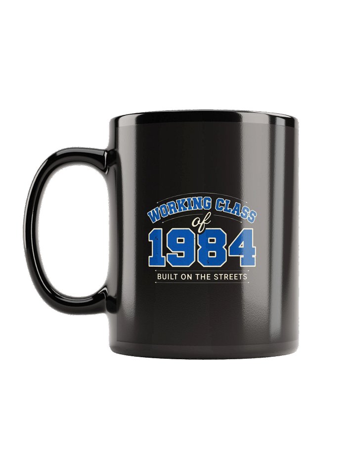 Working Class 1984 Black Glossy Mug product image (2)